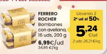 Ferrero Rocher - Bombones Con Avellana