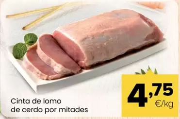 Cinta De Lomo De Cerdo Por Mitades
