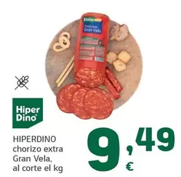 Hiperdino - Chorizo Extra Gran Vela
