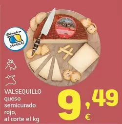 Valsequillo - Queso Semicurado Rojo