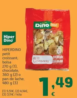 Hiperdino - Petit Croissant, Bolsa