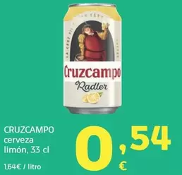 Cruzcampo - Cerveza Limón