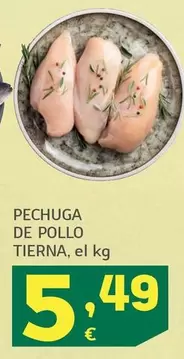 Pechuga De Pollo Tierna