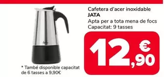 Jata - Cafetera D'Acer Inoxidable
