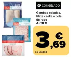 Apolo - Gambas Peladas, Filete Caella O Cola De Rape