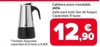 Jata - Cafetera Acero Inoxidable