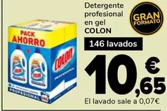 Colon - Detergente Profesional En Gel