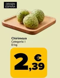 Chirimoya Origen España