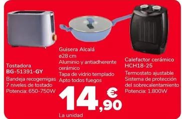 Guisera Alcalá Aluminio Y Antiadherente Cerámico