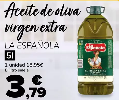 La Española - Aceite De Oliva Virgen Extra