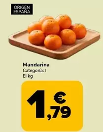 Mandarina Origen España