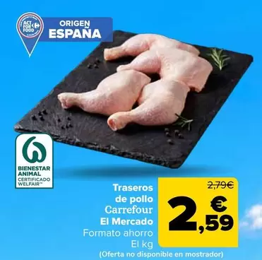carrefour - Traseros De Pollo El Mercado