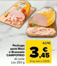 Campofrío - Pechuga Pavo Maxi O Braseado