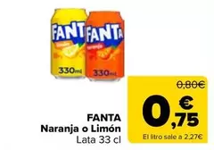 fanta - Naranja o Limon