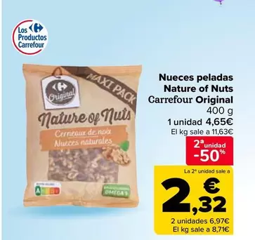 carrefour - Nueces Peladas Nature Of Nuts Original