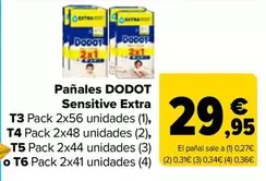 Dodot - Panales Sensitive Extra