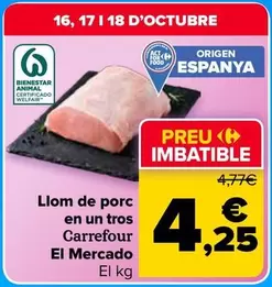 carrefour - Llom De Porc En Un Tros