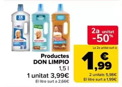 Don Limpio - Productes