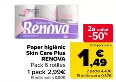 Renova - Paper Higienic Skin Care Plus