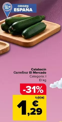 carrefour - Calabacín