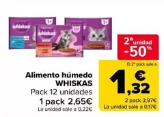 Whiskas - Alimento humedo