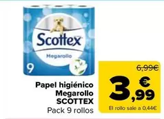 Scottex - Papel Higiénico Megarollo