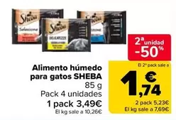 Sheba - Alimento humedo para gatos