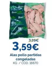Alas Pollo Partidas Congeladas