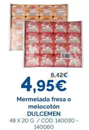 Dulcemen - Mermelada Fresa O Melocotón