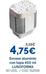 Lusoforma - Envase Aluminio Con Tapa