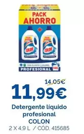 Colon - Detergente Líquido Profesional