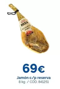 Jamón C/P Reserva