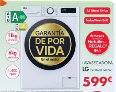 LG - Lavasecadora