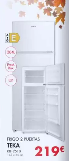 Teka - Frigo 2 Puertas