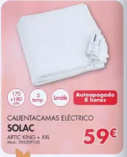 Solac - Calientacamas Eléctrico