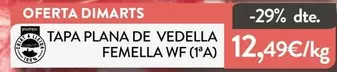 Tapa Plana De Vedella Femella Wf