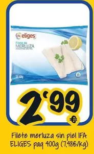 Ifa Eliges - Filete Merluza Sin Piel
