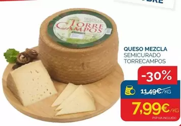 Torre Campos - Queso Mezcla Semicurado