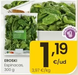Eroski - Espinacas