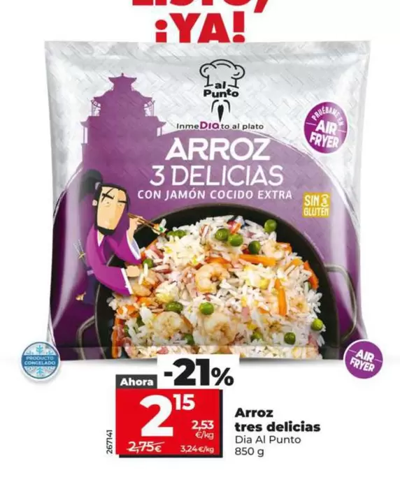 Dia Al Punto - Arroz Tres Delicias 