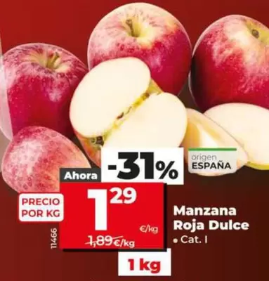 Manzana Roja Dulce 
