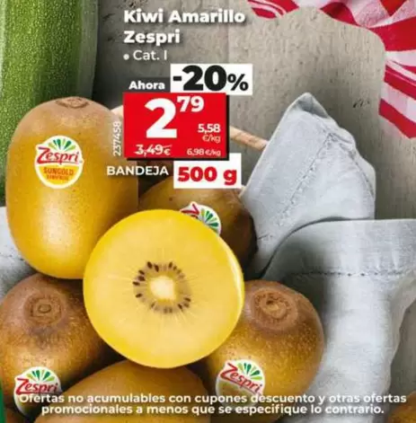 Zespri - Kiwi Amarillo