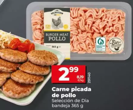 Seleccion De Dia - Carne Picada De Pollo