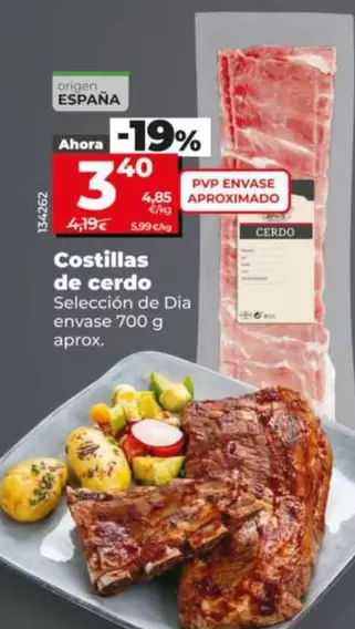 Seleccion De Dia - Costillas De Cerdo 