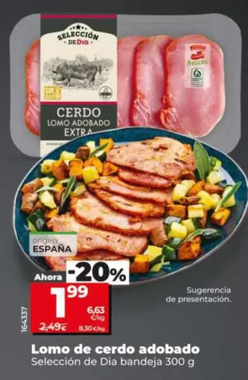 Seleccion De Dia - Lomo De Cerdo Adobado