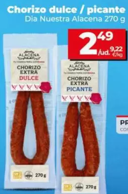 Dia Nuestra Alacena - Chorizo Dulce/Picante