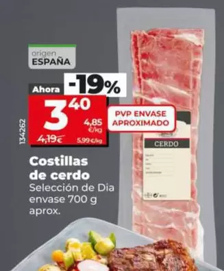 Seleccion De Dia - Costillas De Cerdo