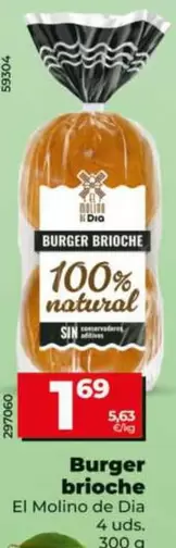 El Molino De Dia - Burger Brioche