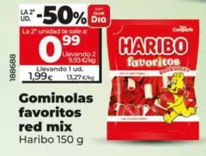 Haribo - Gominolas Favoritos Red Mix