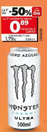 Monster - Ultra White Zero